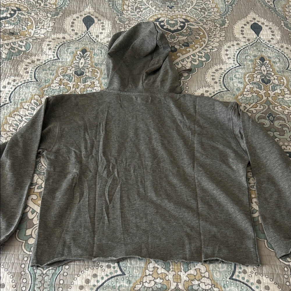 Crown & Ivy Gray Women's Hoodie NWT - Picture 8 of 10
